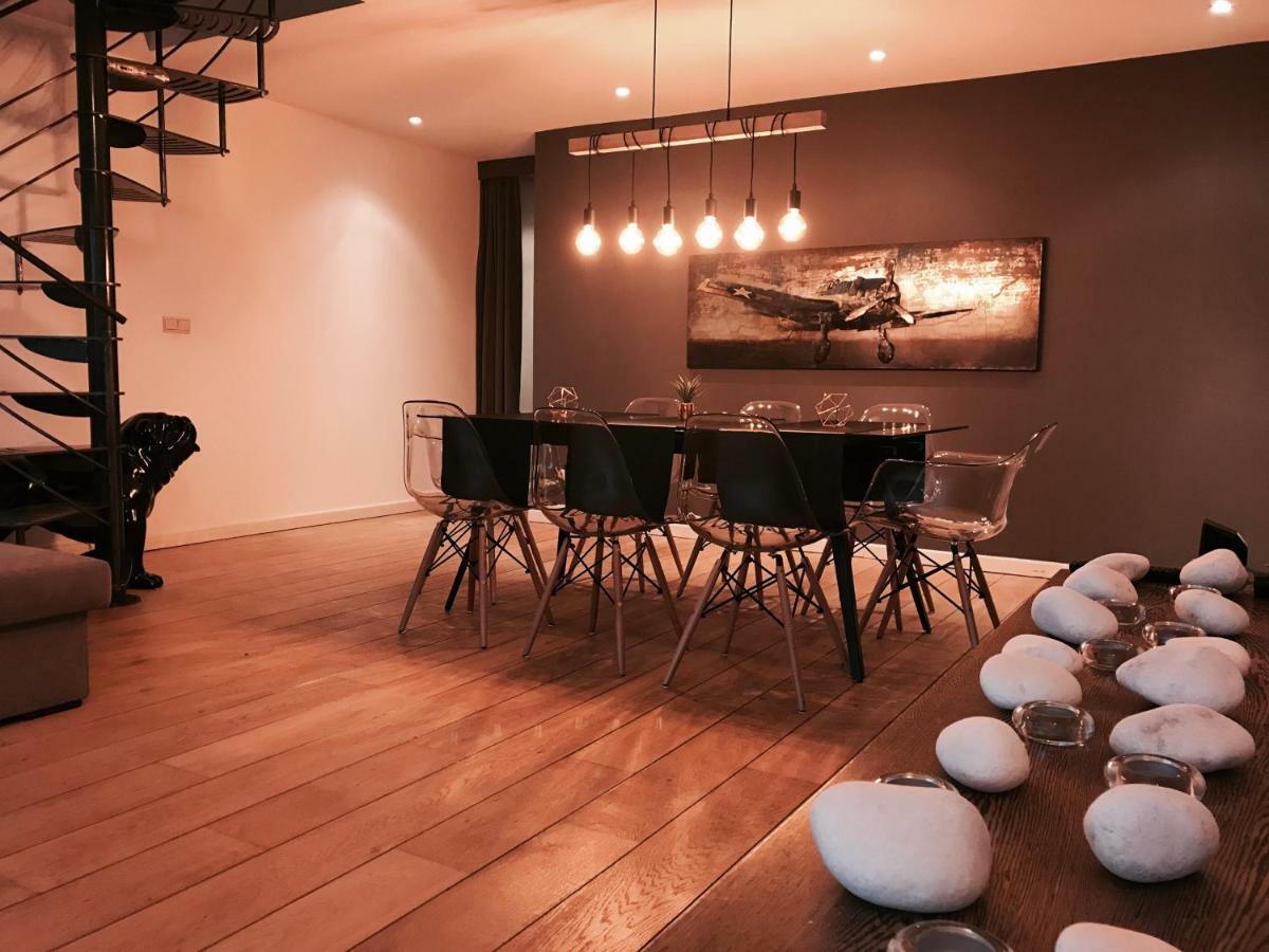Luxury Loft Duplex Penthouse Of 190M2 & Free Parking ! Bruxelas Exterior foto