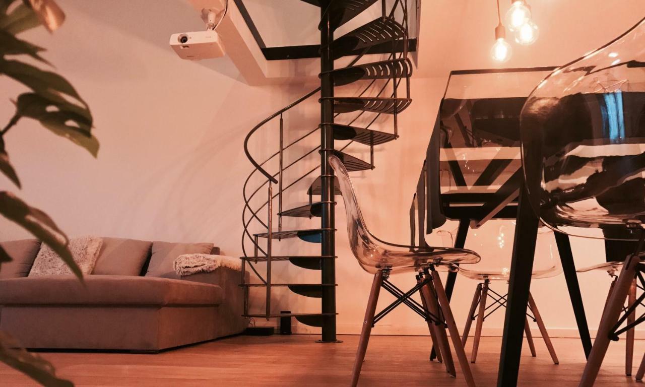 Luxury Loft Duplex Penthouse Of 190M2 & Free Parking ! Bruxelas Exterior foto